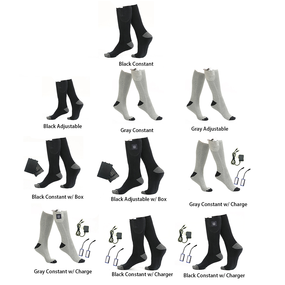 Cycling Heat Gear - Electric Heated Socks Battery Powered Winter