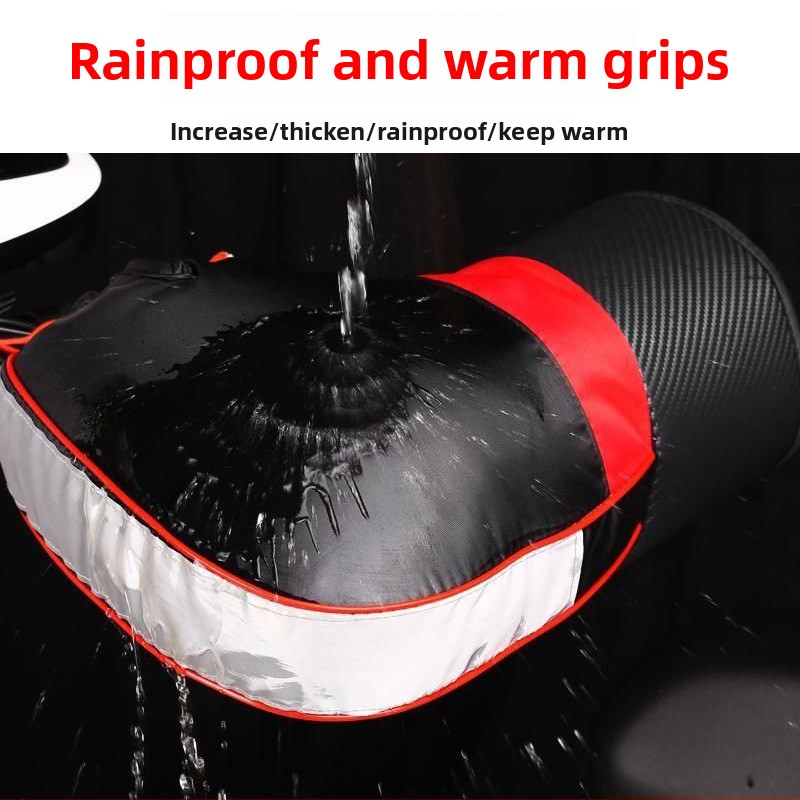 Cycling Gear Cold Weather - Handlebar Muffs 2pcs Universal Handle Grip