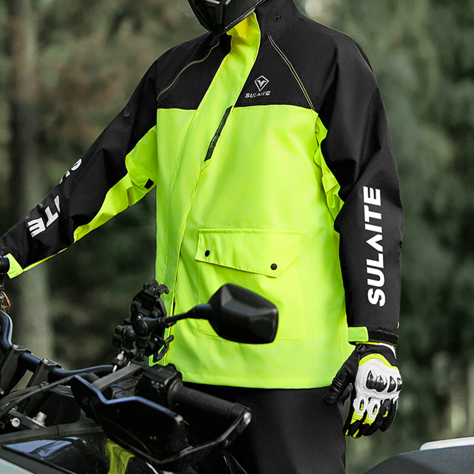 Cycling Gear Women - Motorcycle Rain Suit for Men &