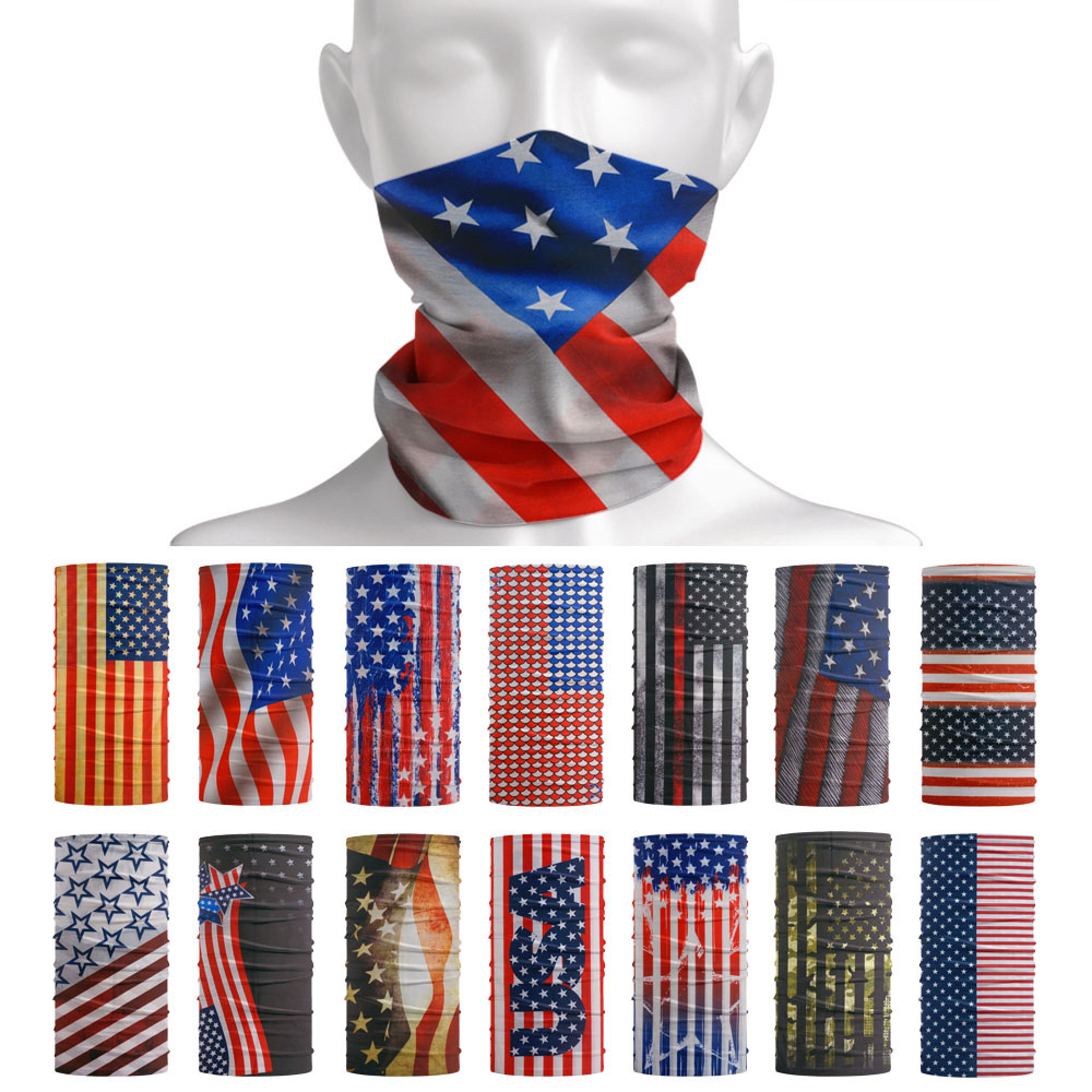 USA Flag Pattern Sun Protectiv - Gear In Cycling ulasan dan harga