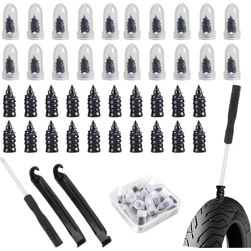 Rubber Stud for Tires,  40 PCS - Tubeless Tire Sealant ulasan dan harga
