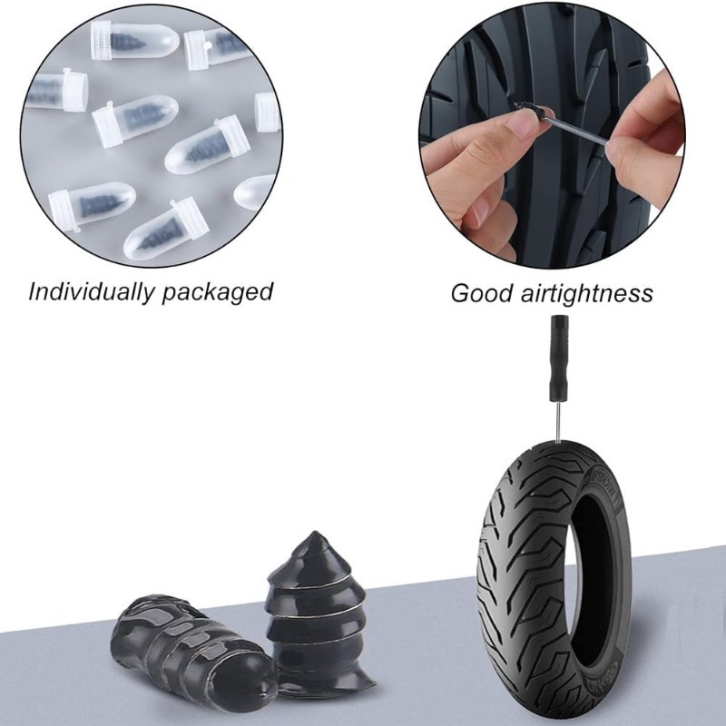 Rubber Stud for Tires,  40 PCS - Tubeless Tire Sealant ulasan dan harga