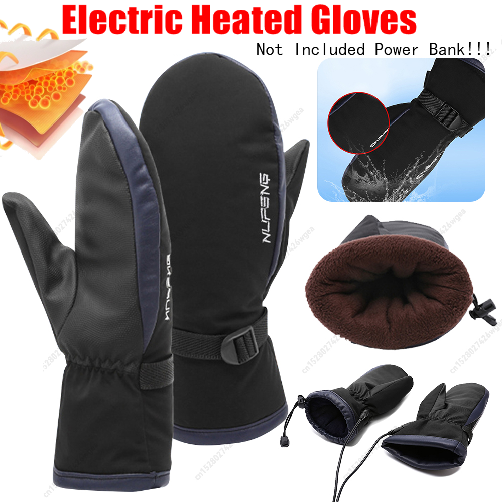 1 Pair Hand Warmer Gloves USB  - Cycling Heat Gear ulasan dan harga