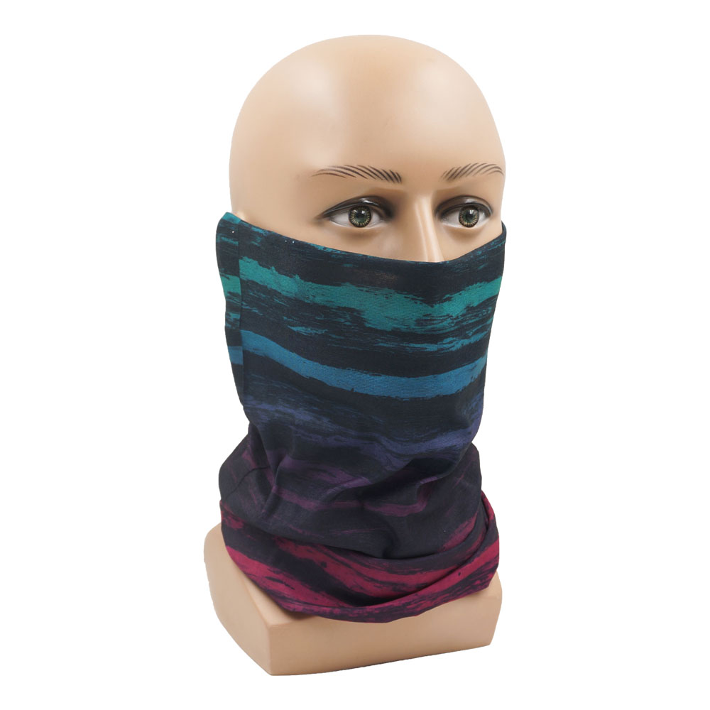 Tie-Dye Stripes Pattern Neckch - Cycling Gear Women ulasan dan harga