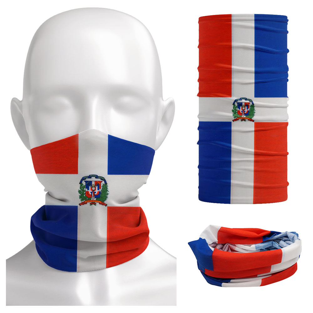 Dominica National Flag Bandana - Cycling Gear Women ulasan dan harga