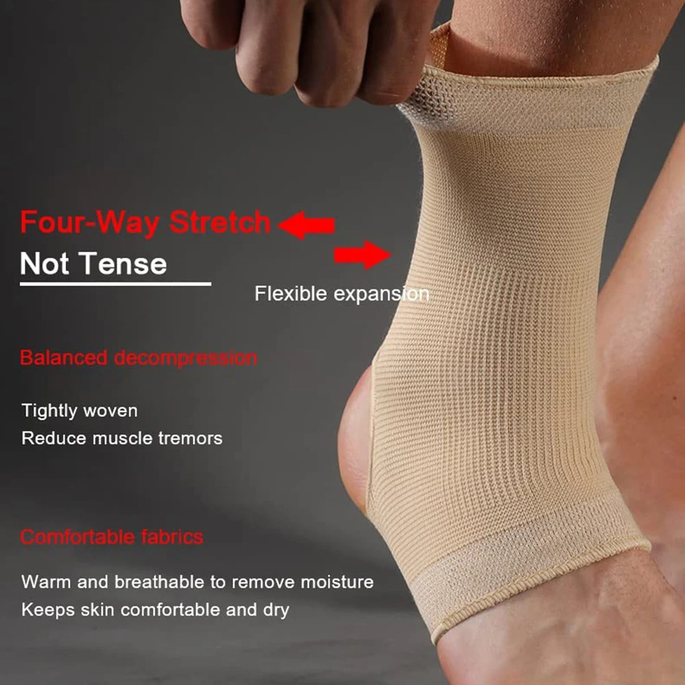 1pc Skin Color Sports Ankle Su - Gear In Cycling ulasan dan harga