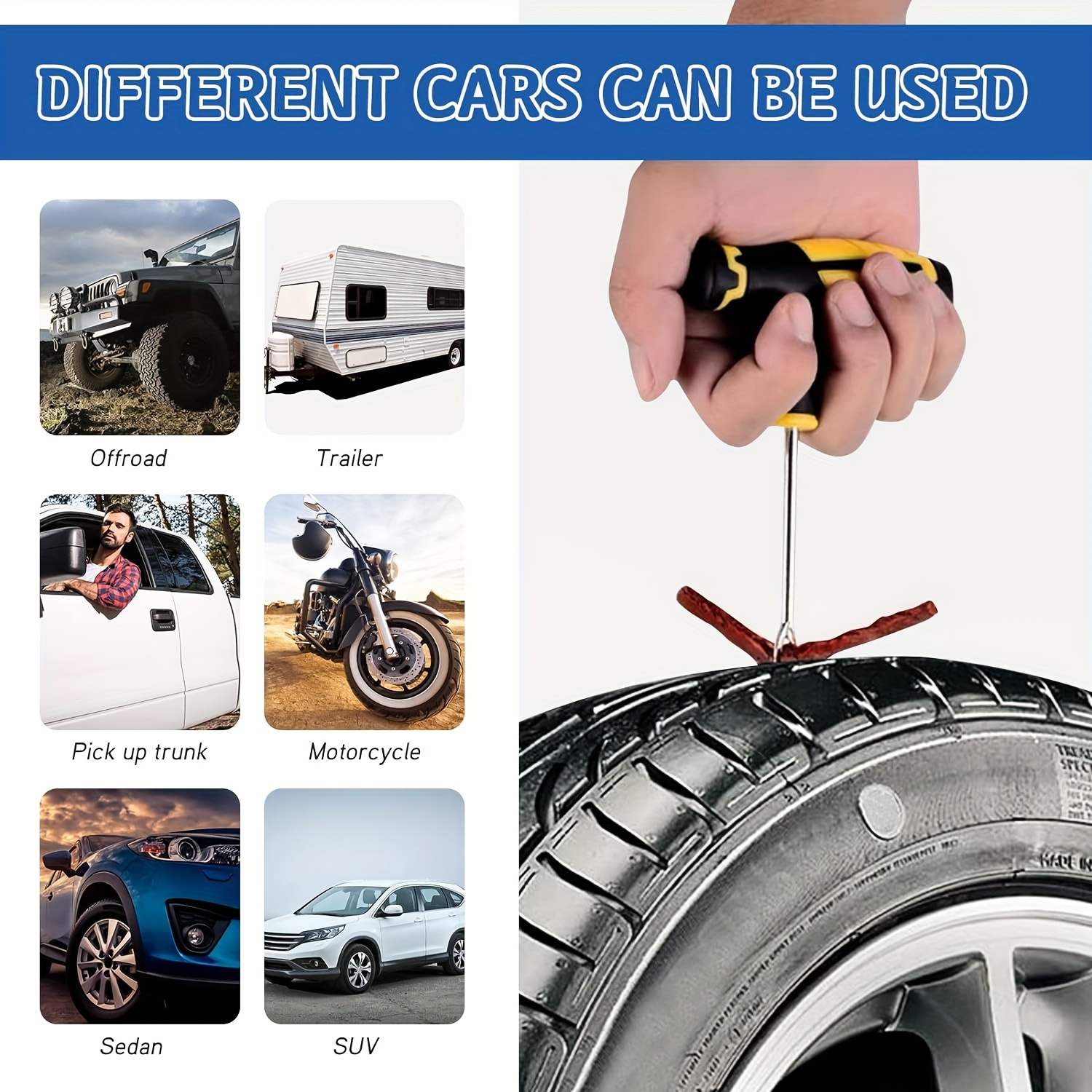 Emergency Heavy Duty Car Tire  - Tubeless Tire Sealant ulasan dan harga