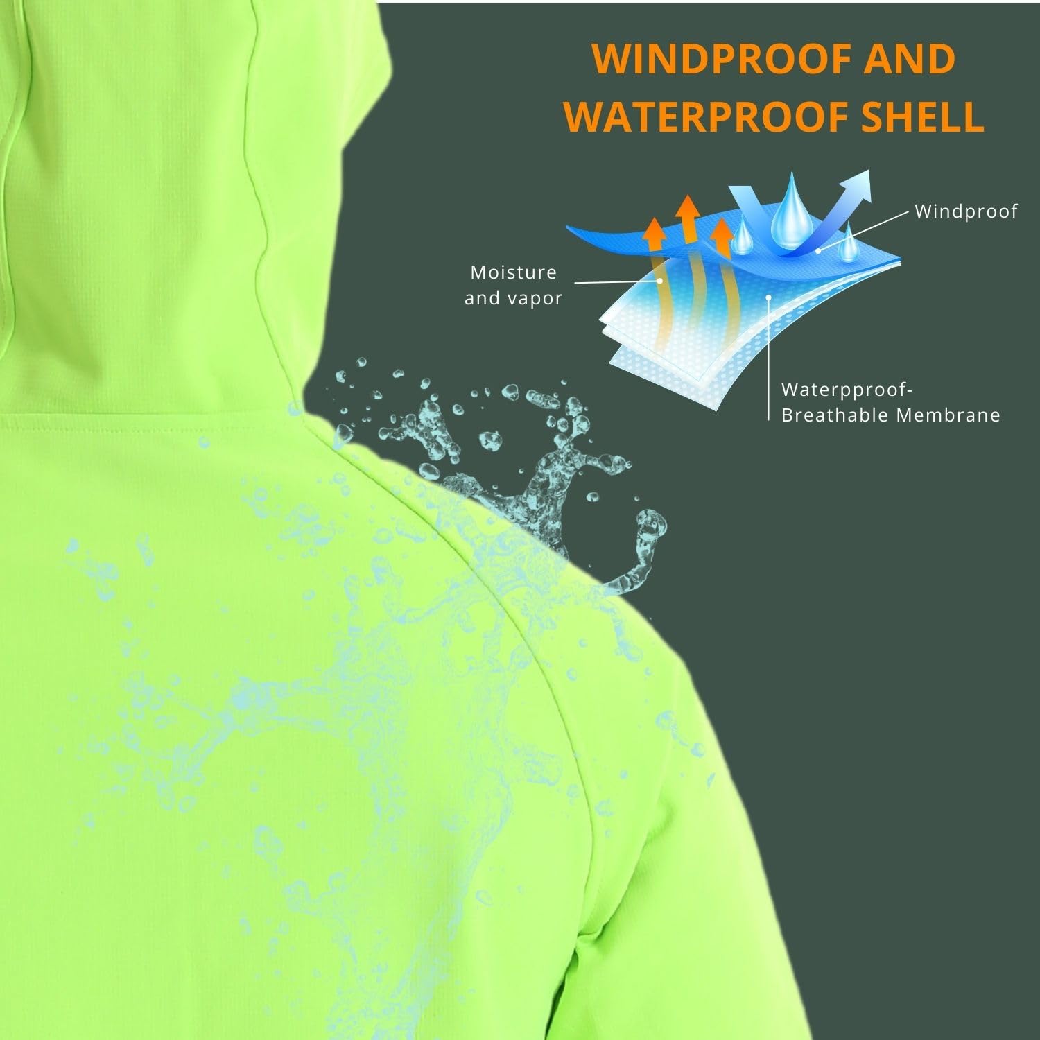 Wulibike Winter Cycling Jacket - Cycling Gear Cold Weather ulasan dan harga