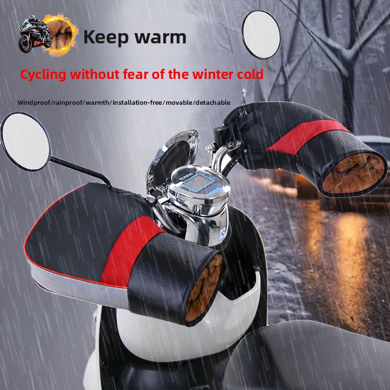 Handlebar Muffs 2pcs Universal - Cycling Gear Cold Weather ulasan dan harga