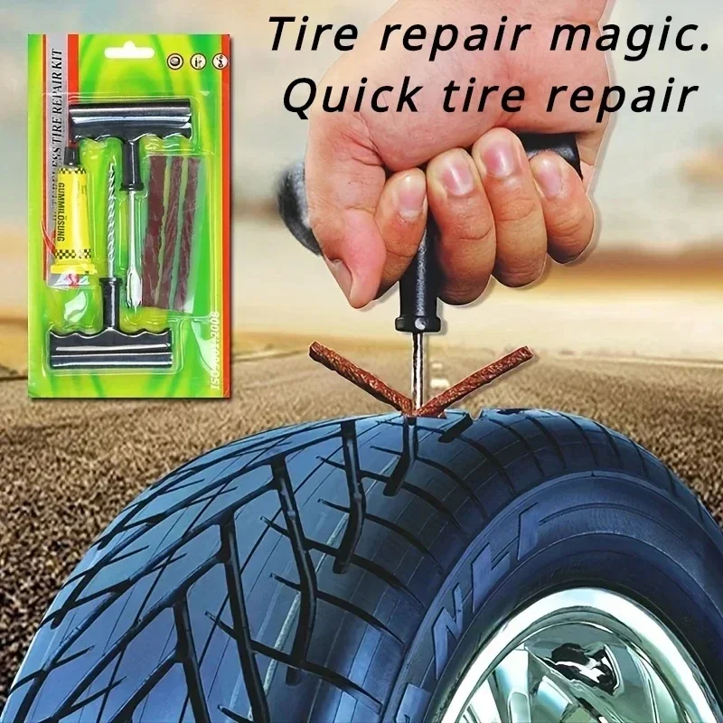 1-6set Car Tire Repair Tool Ki - Tubeless Tire Sealant ulasan dan harga