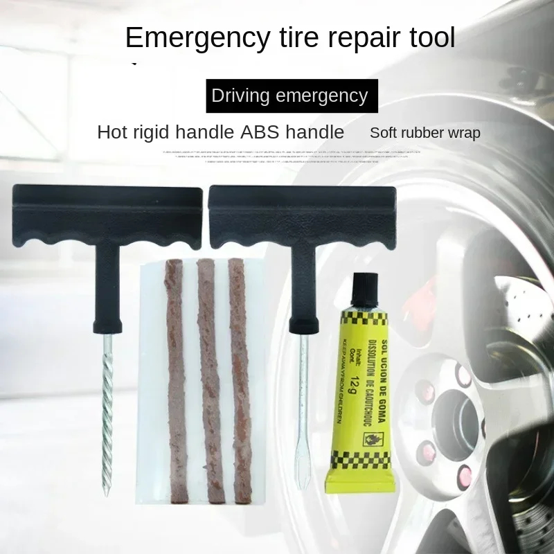 1-6set Car Tire Repair Tool Ki - Tubeless Tire Sealant ulasan dan harga