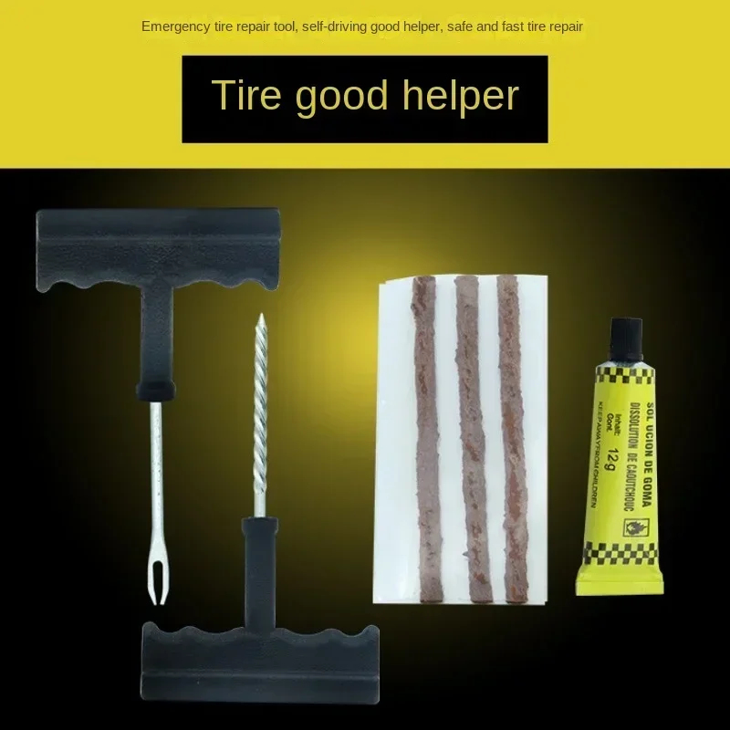 1-6set Car Tire Repair Tool Ki - Tubeless Tire Sealant ulasan dan harga