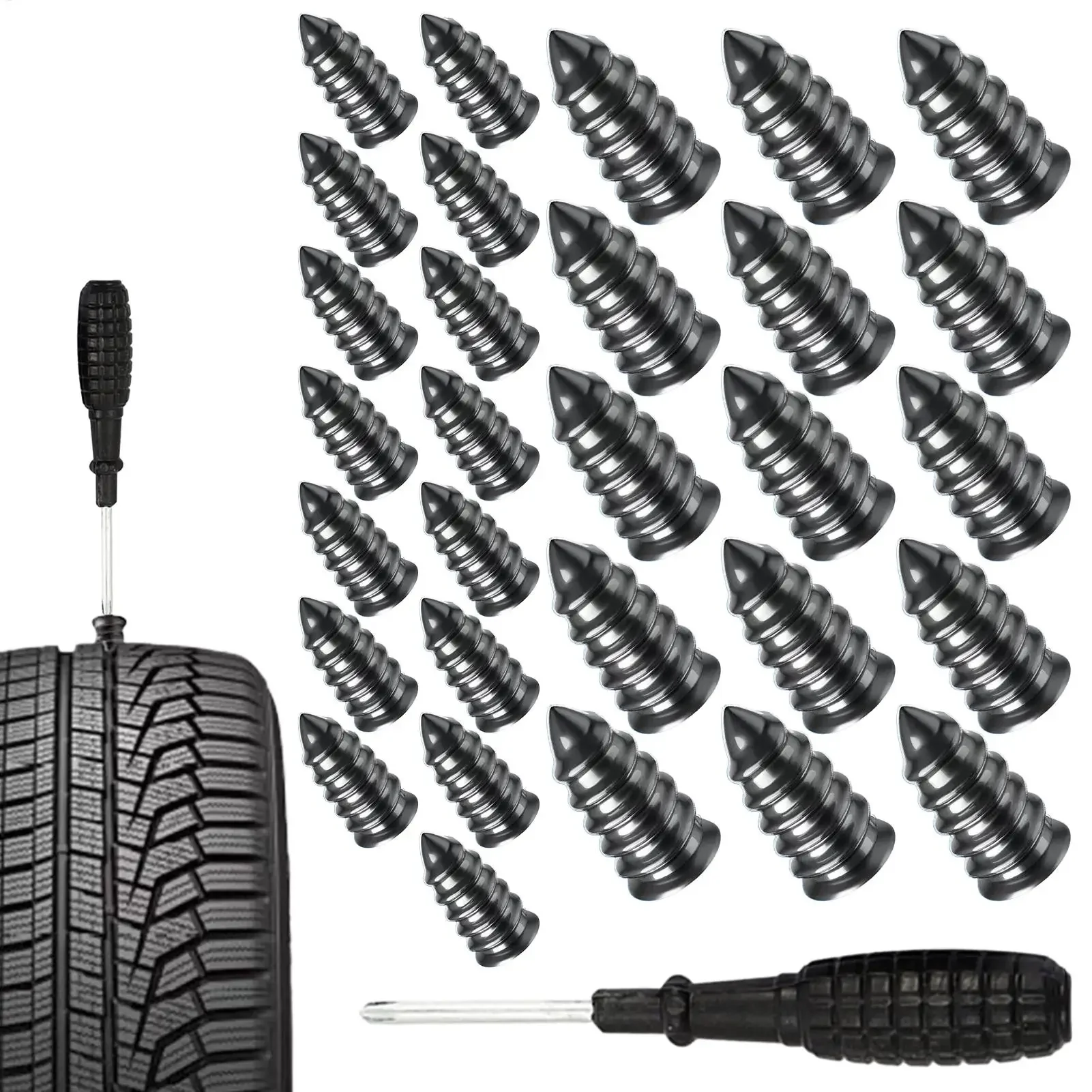 10/30PCs Car Motorcycle Vacuum - Tubeless Tire Sealant ulasan dan harga