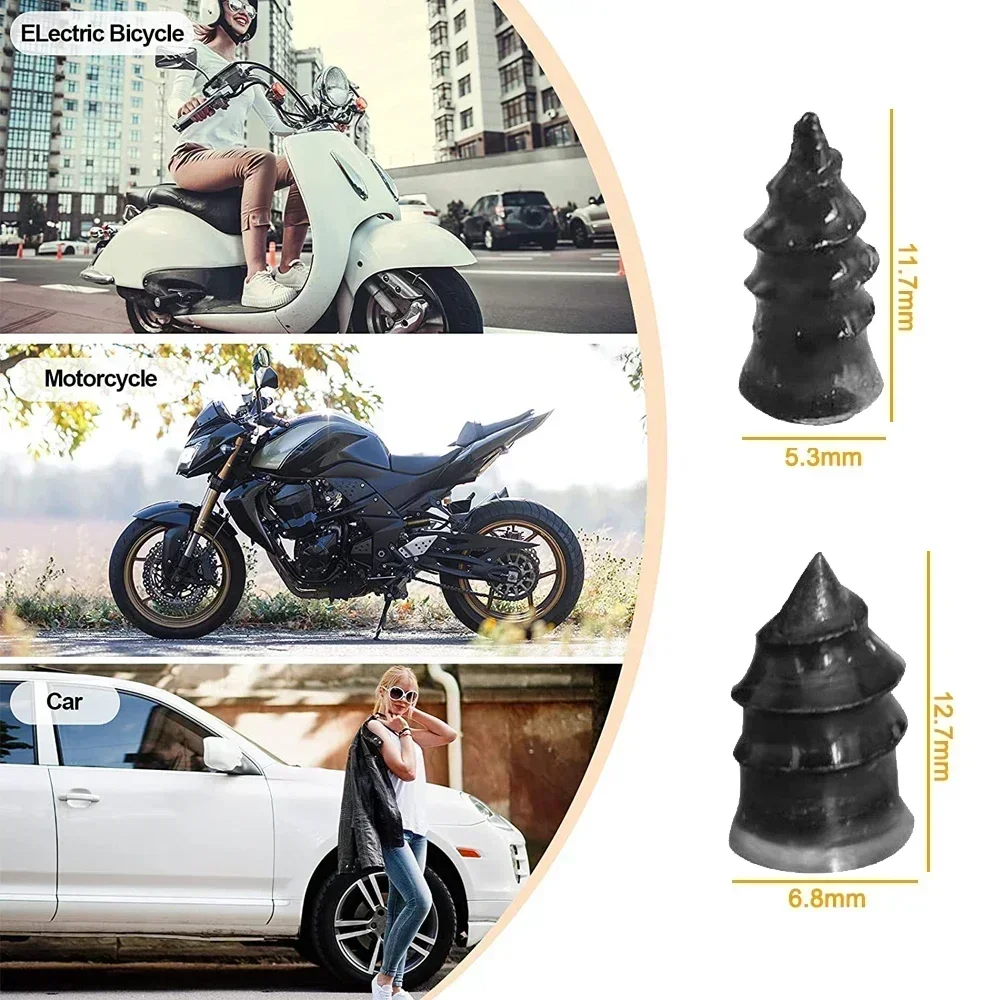 10/30PCs Car Motorcycle Vacuum - Tubeless Tire Sealant ulasan dan harga