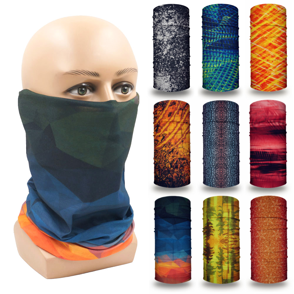 Colorful Prints Hair Bandana H - Cycling Gear Women ulasan dan harga