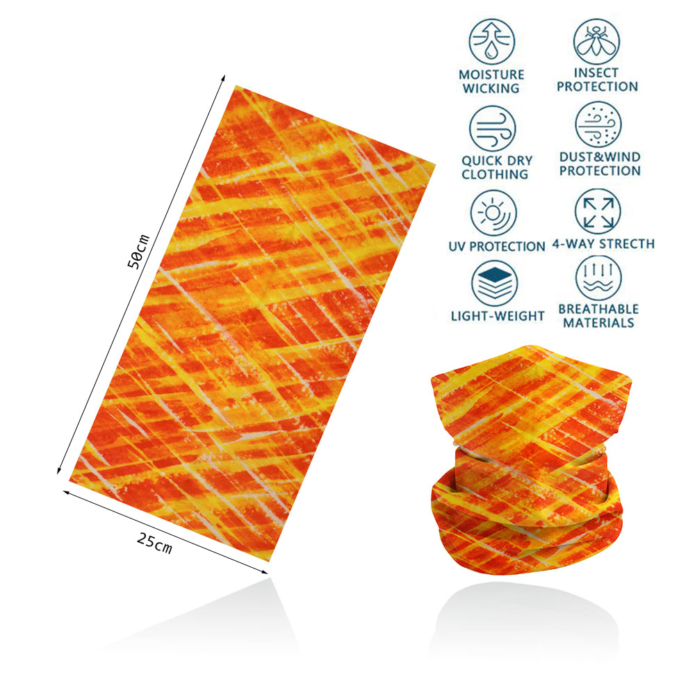 Colorful Prints Hair Bandana H - Cycling Gear Women ulasan dan harga